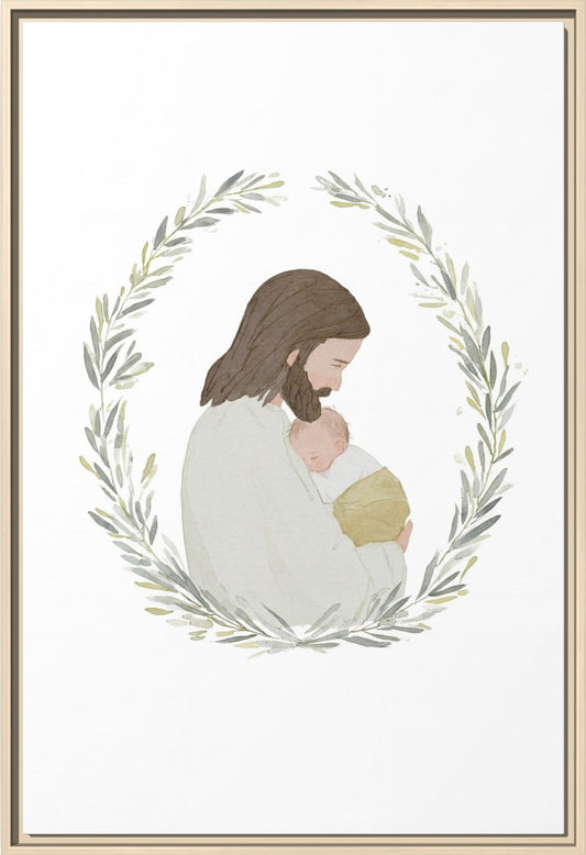 Baby with Jesus - Light
