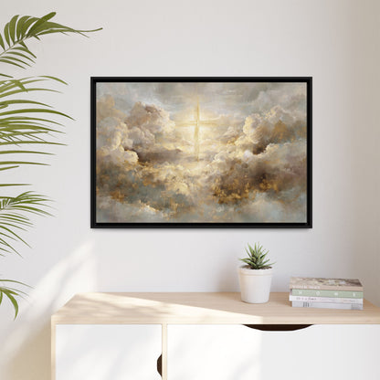 Cross Floating in Sky