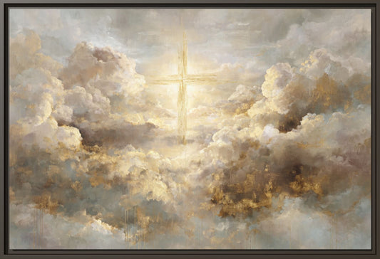 Cross Floating in Sky