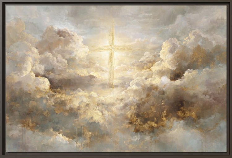 Cross Floating in Sky