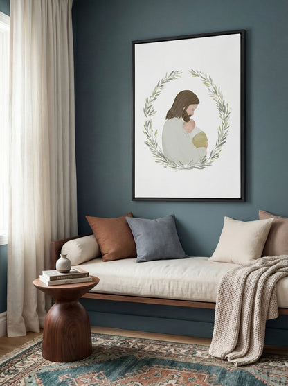 Baby with Jesus - Light