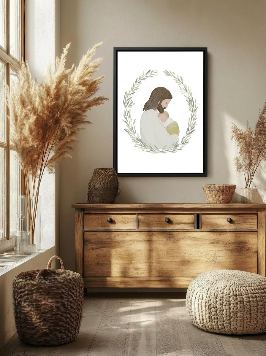 Baby with Jesus - Light